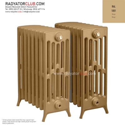 Kdr-6-75 Kolonlu Döküm Radyatör, Ral 1001 | Dilim 29